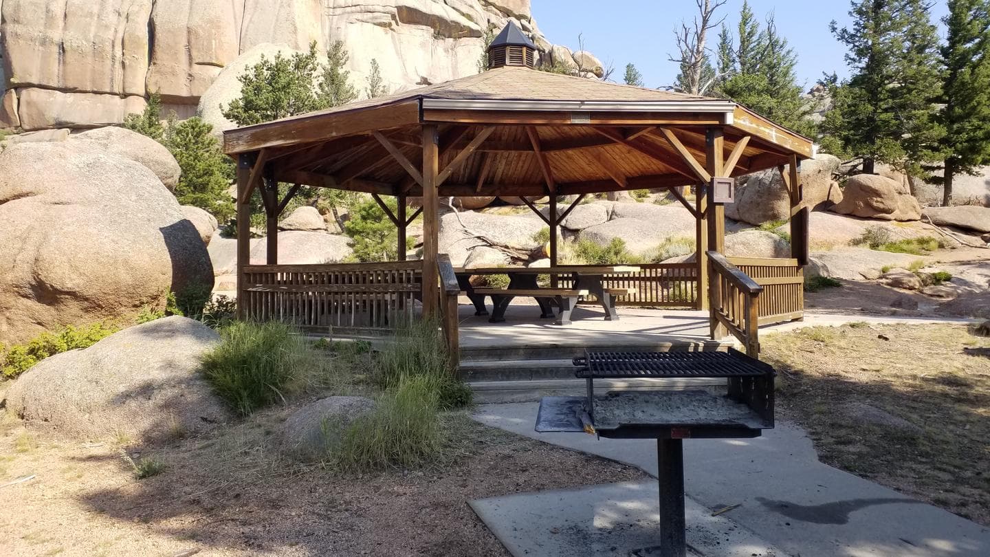 Vedauwoo Gazebo Campground in Wyoming