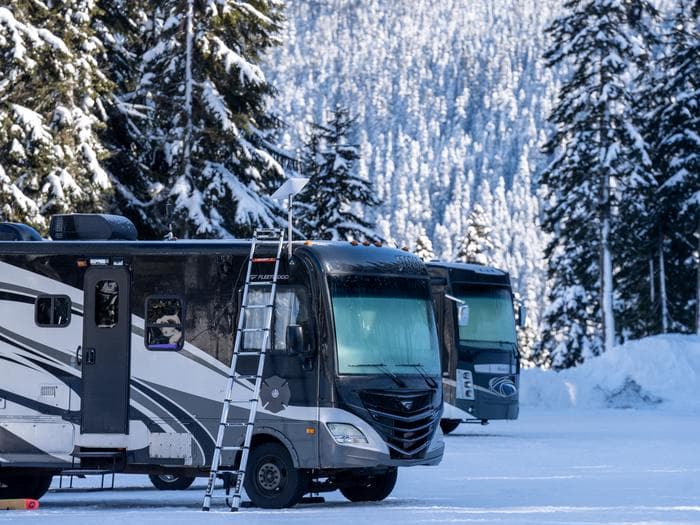Stevens Pass Mountain Resort RV Lot Campground in Washington