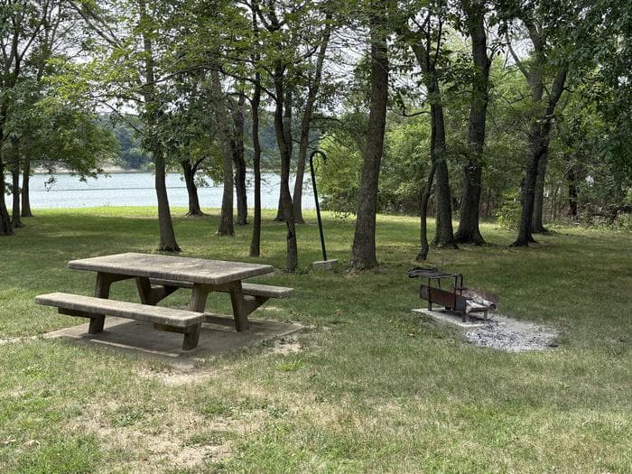 Wilborn Creek Primitive Camping in Illinois