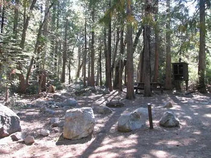 STUMPY MEADOWS campground in California