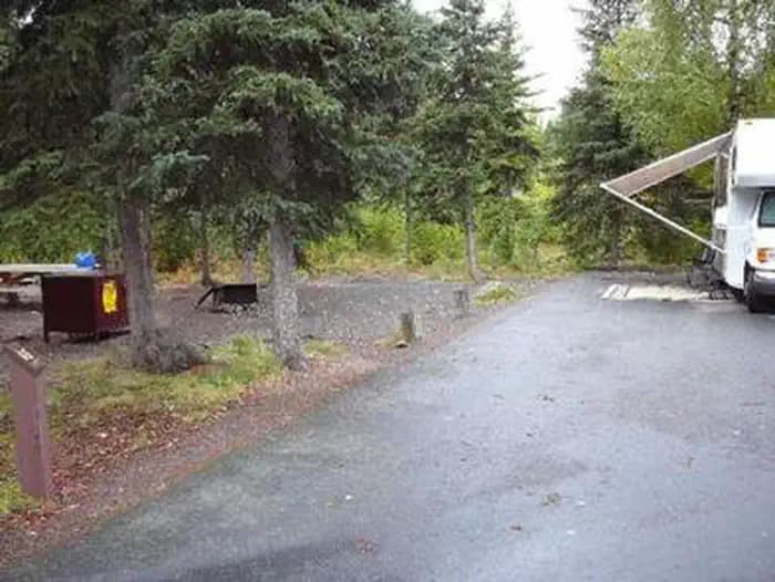 RUSSIAN RIVER campground in Alaska