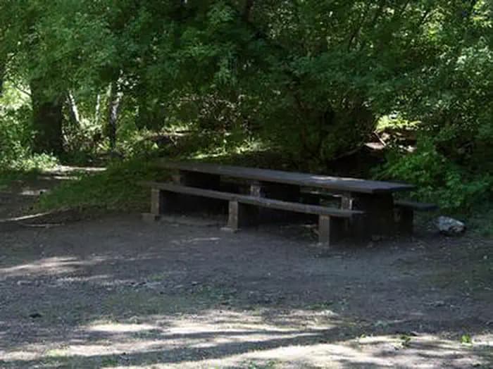 UPPER NARROWS campground in Utah