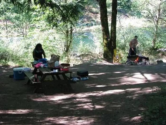 SUNSTRIP campground in Oregon