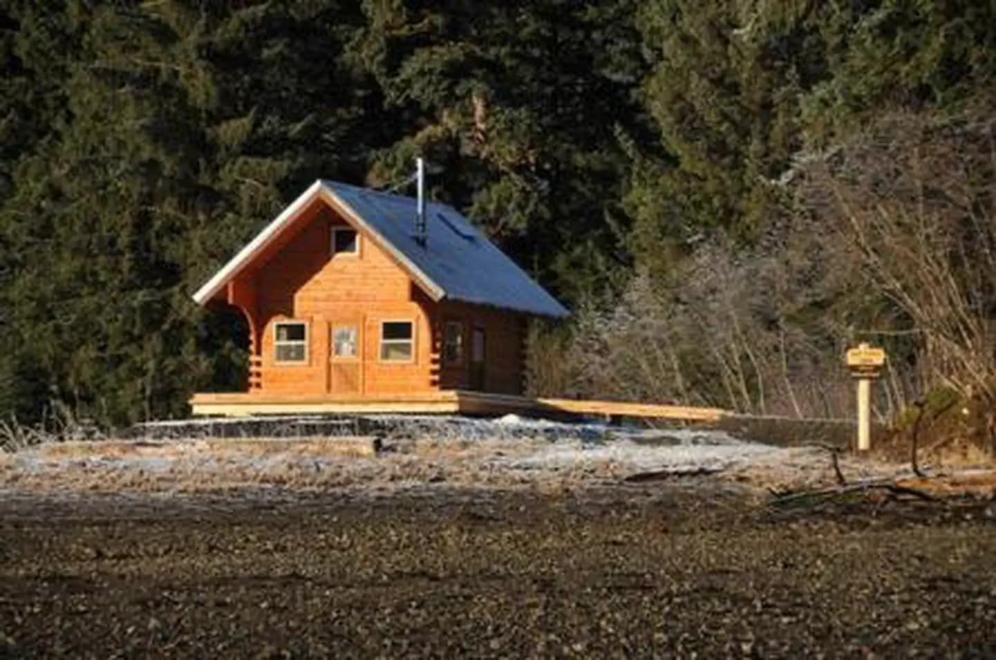 Eight Fathom Cabin campground in Alaska