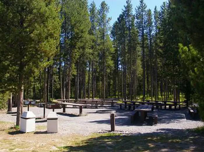 BUTTERMILK campground in Idaho