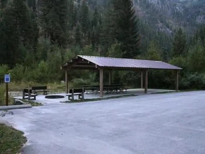 RATTLESNAKE campground in Idaho