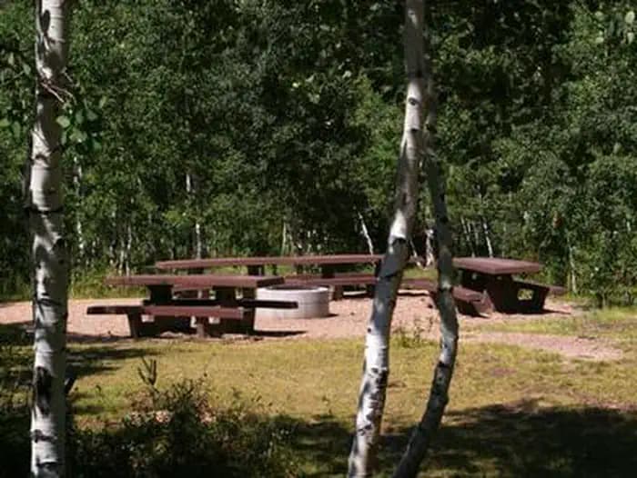 MINERS GULCH campground in Utah