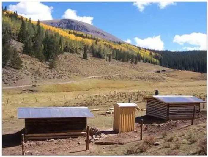 OFF COW CAMP CABIN campground in Colorado