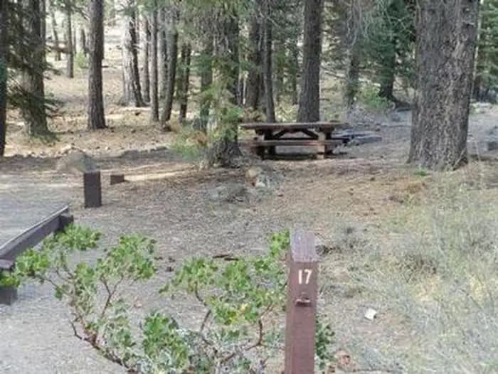 COTTONWOOD CREEK campground in California