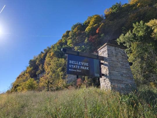 Bellevue State Park Campground in Iowa