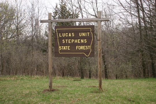 Stephens Forest Campground in Iowa