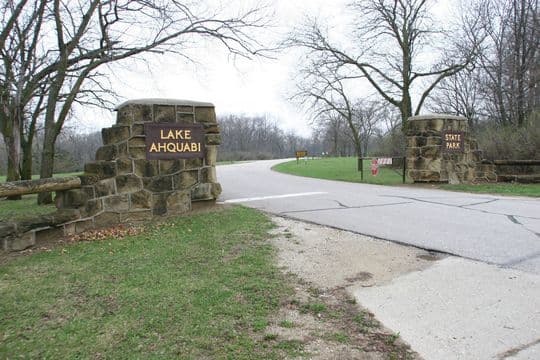 Lake Ahquabi State Park Campground in Iowa