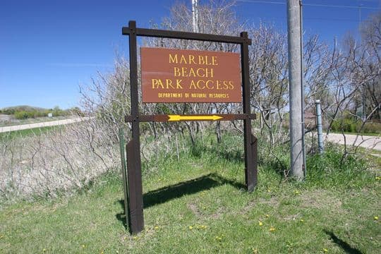 Marble Beach State Recreation Area in Iowa