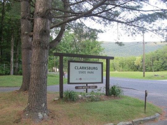Clarksburg State Park Campground in Massachusetts