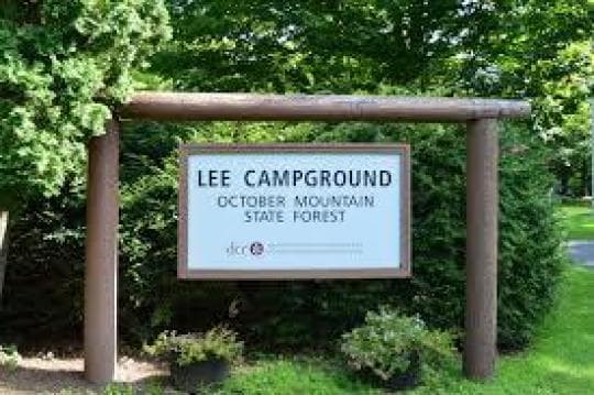 October Mountain State Forest Campground in Massachusetts
