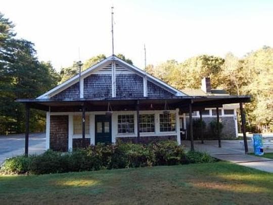 Wompatuck State Park Campground in Massachusetts