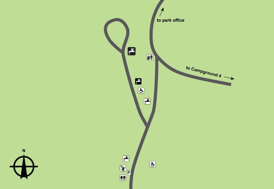 Bennett Spring State Park Campground 5 (sites 501-517 and 546-552) campground