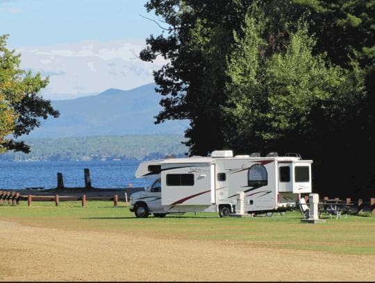 Ellacoya State Park Campground in New Hampshire