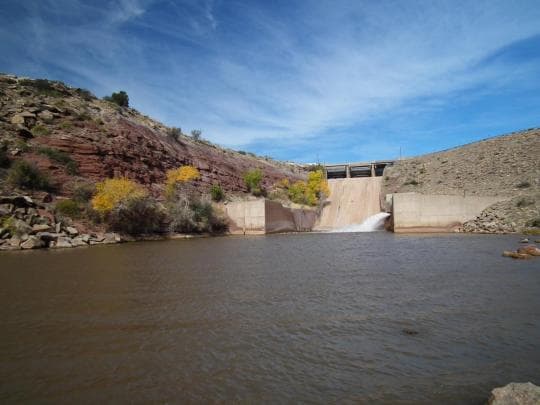 Sumner Lake Campground in New Mexico