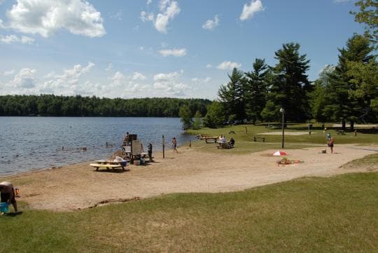 Higley Flow State Park Campground in New York