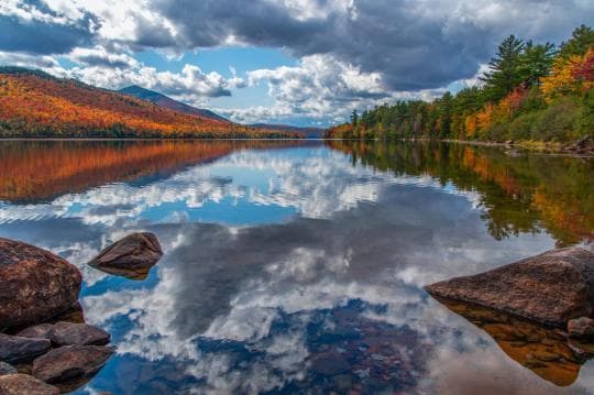 Taylor Pond Campground in New York