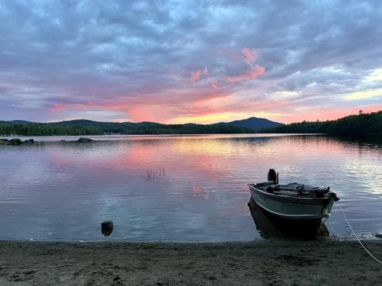Lake Harris Campground in New York