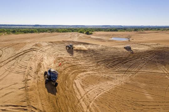 Little Sahara State Park Campground in Oklahoma