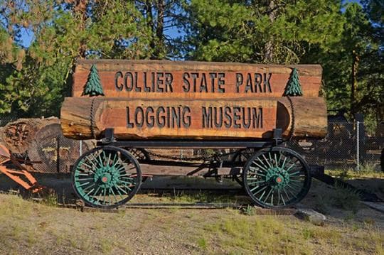 Collier Memorial State Park Campground in Oregon