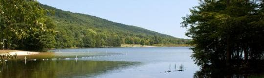 Locust Lake State Park Campground in Pennsylvania