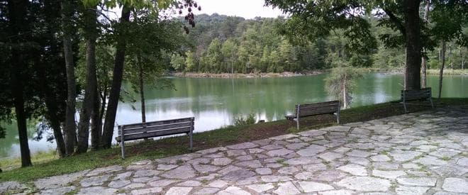 Big Ridge State Park Campground in Tennessee