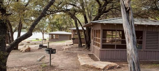 Meridian State Park Campground in Texas