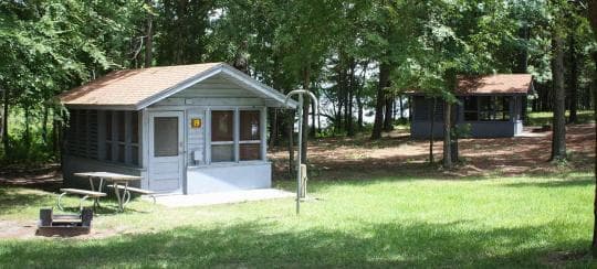 Martin Creek Lake State Park Campground in Texas