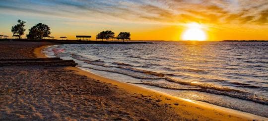 Ray Roberts Lake State Park Isle Du Bois Campground in Texas