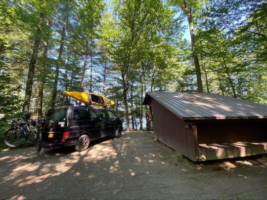 Lake Carmi State Park Campground in Vermont
