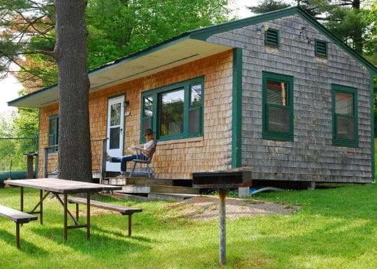 Crystal Lake State Park Campground in Vermont