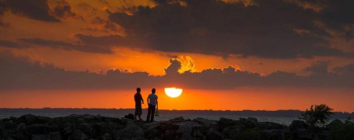 High Cliff State Park Campground in Wisconsin