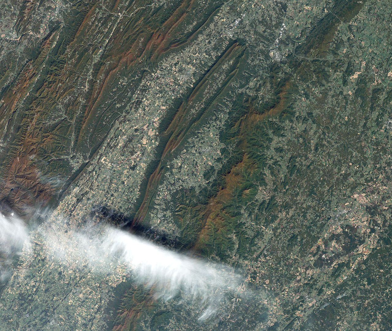 Shenandoah National Park wilderness area